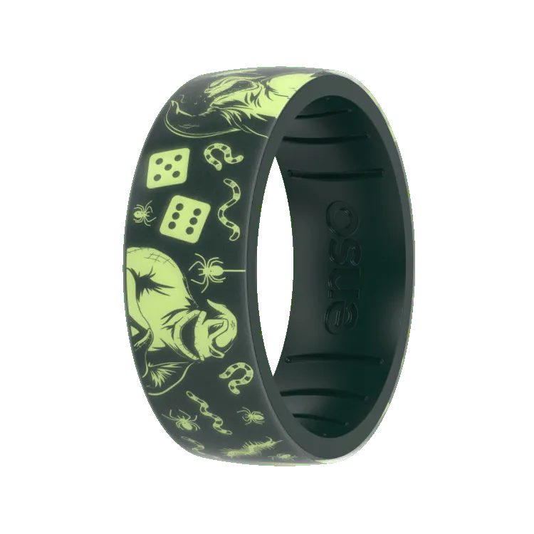Oogie Boogie's Grinning Gamble Nightmare Before Christmas Ring - Black Pearl