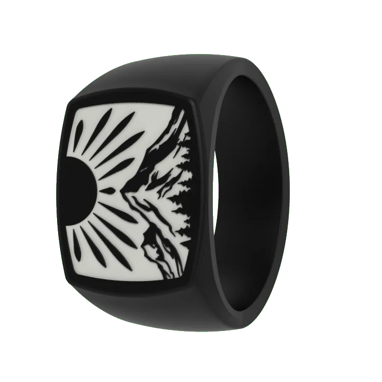 Grand Signet Ring - Sunlit Summit