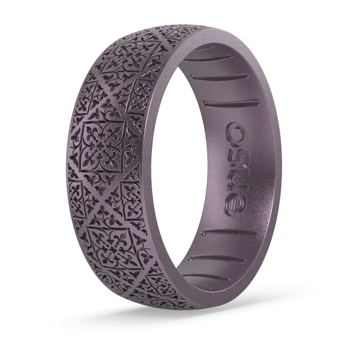 Velvet Lace Ring - Soft Plum