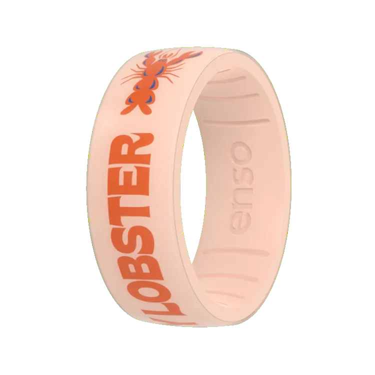 You're My Lobster Friends Ring - Pale Peach