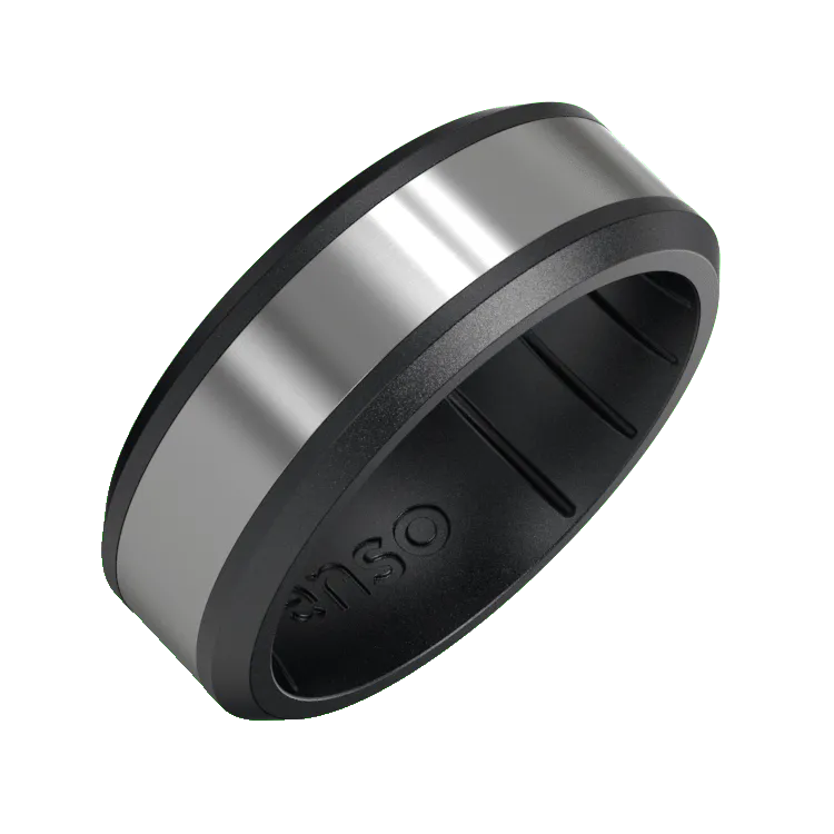 Axis Hybrid Ring - Brilliant Black & Titanium
