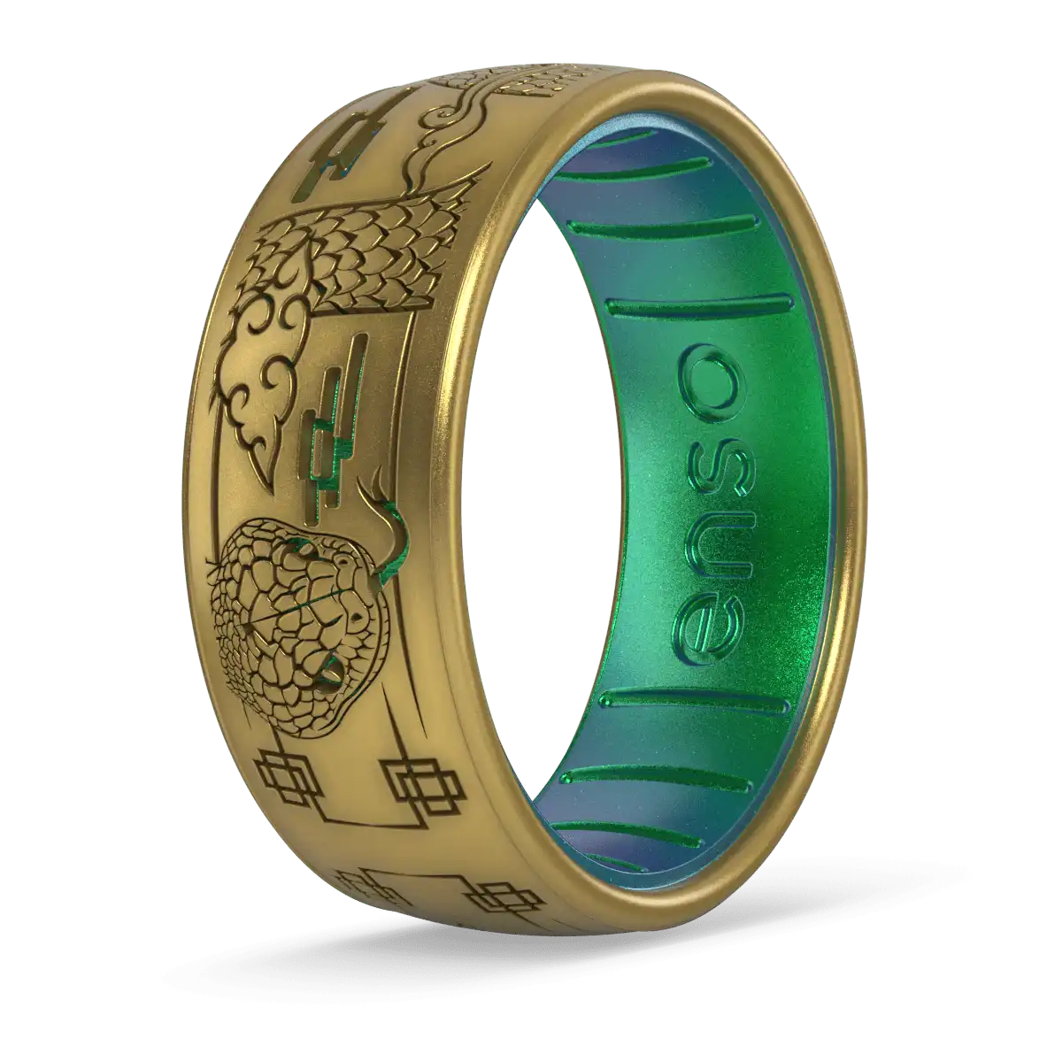 Year of the Snake Ring - Gold