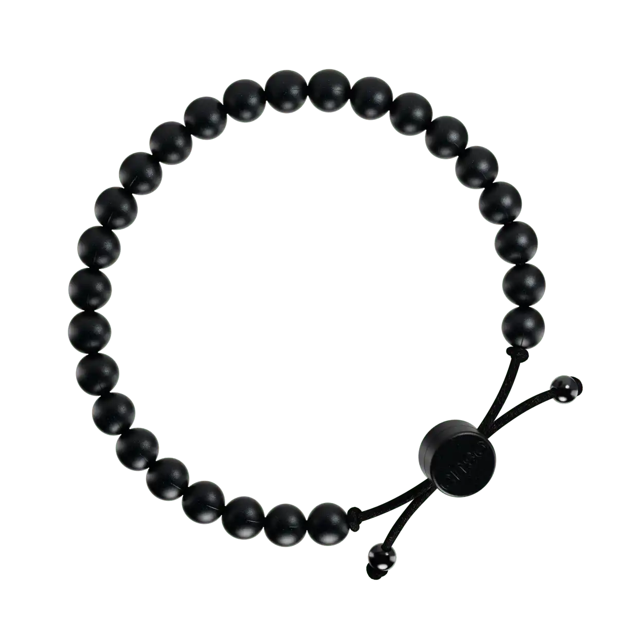 Slider Bracelet - Black Pearl