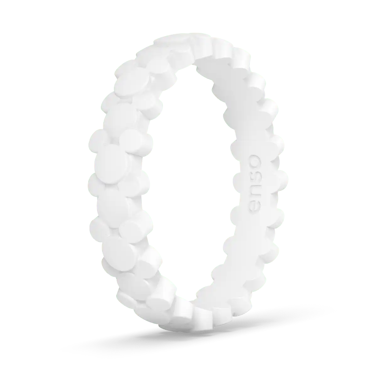 Mickey Mouse On Repeat Disney Ring - White