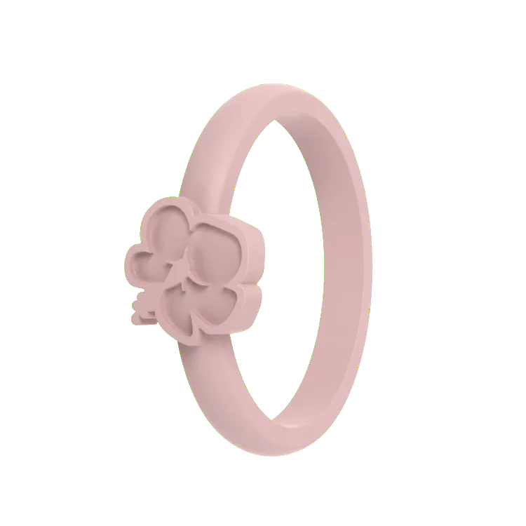 Hibiscus Bloom Ring - Pink Sand