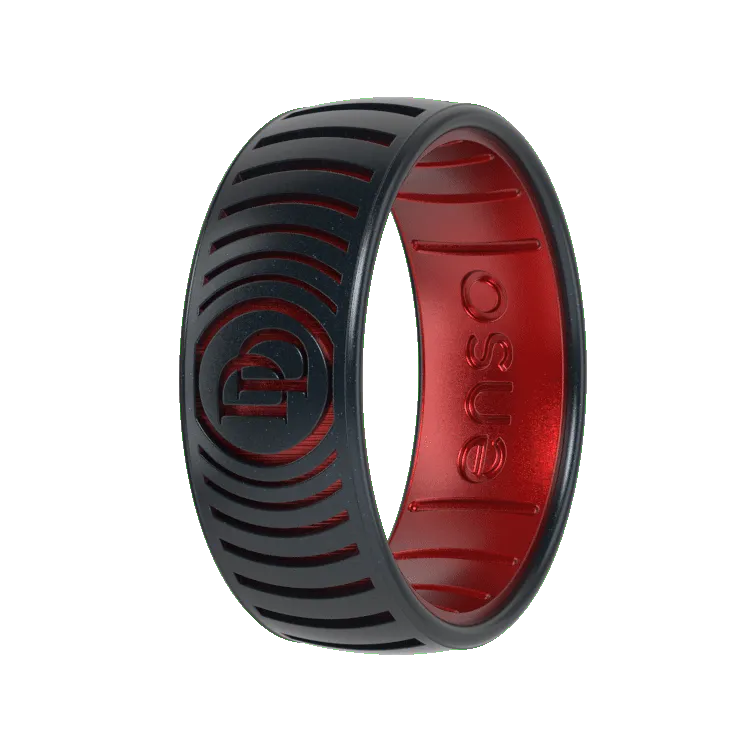 Daredevil Marvel Ring - Black Pearl