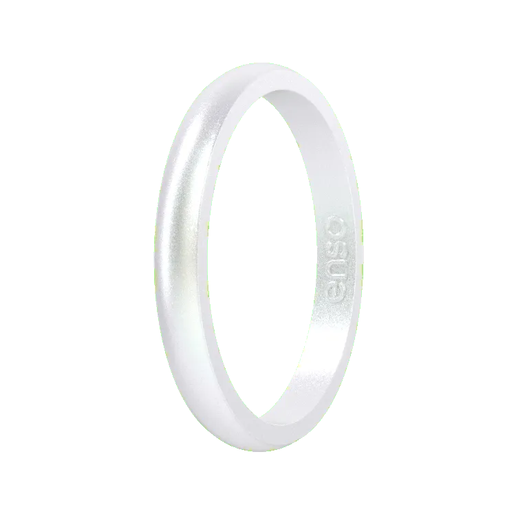 Halo Elements Ring - Pearl