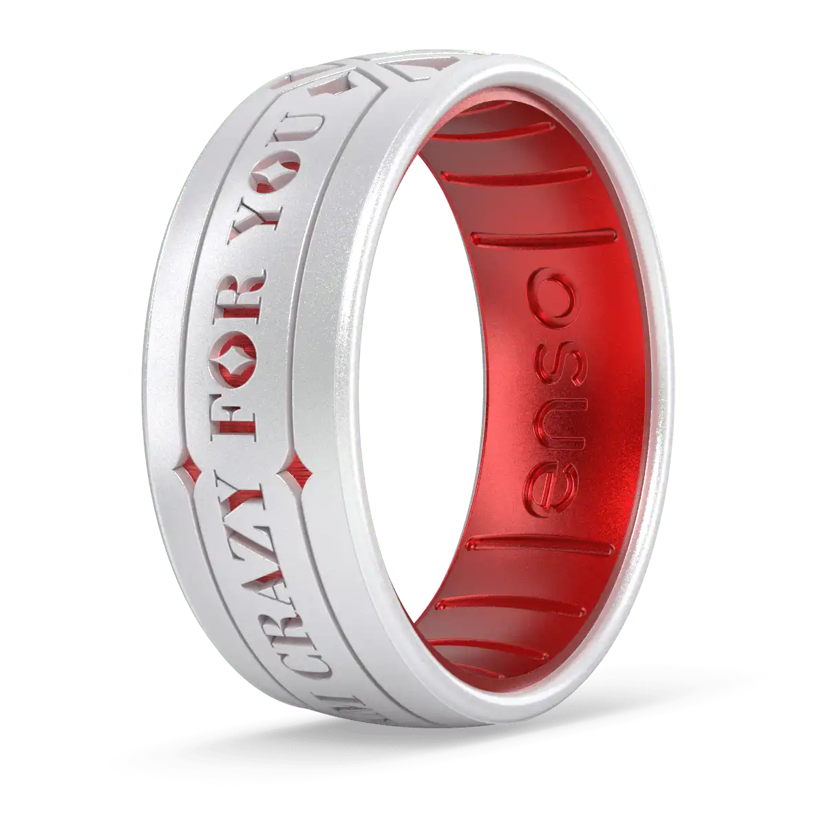 Harley Quinn I Am Crazy For You DC Ring - Pearl