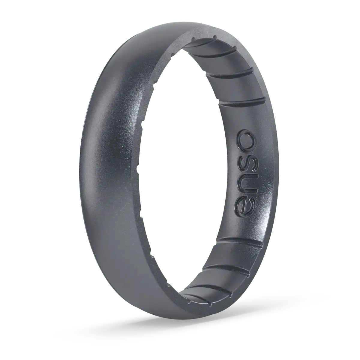 Thin Elements Ring - Gunmetal