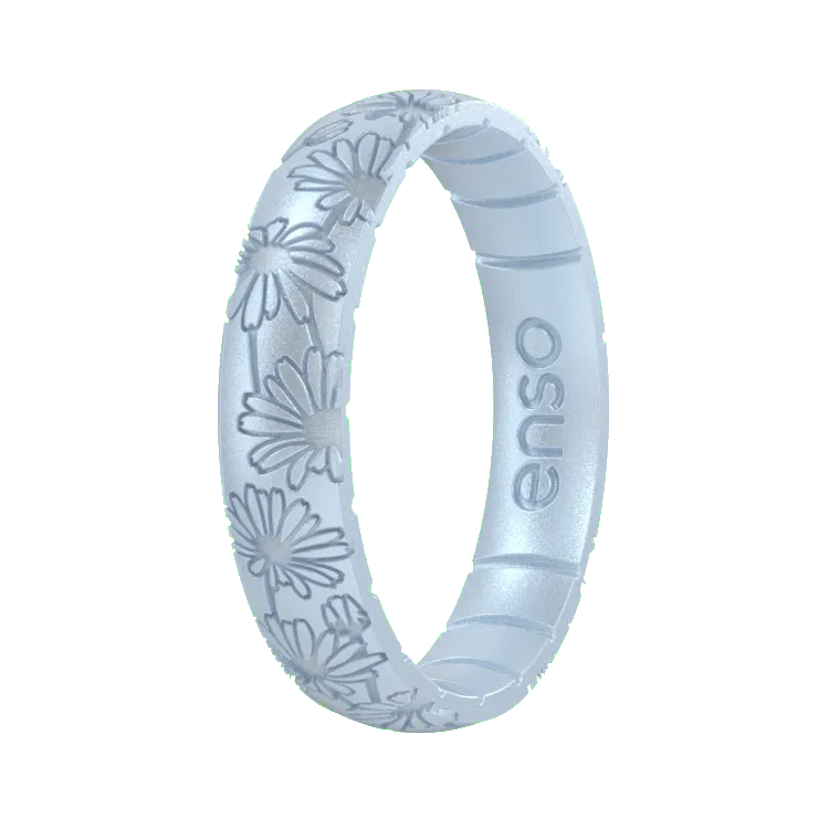 April Birth Flower Ring