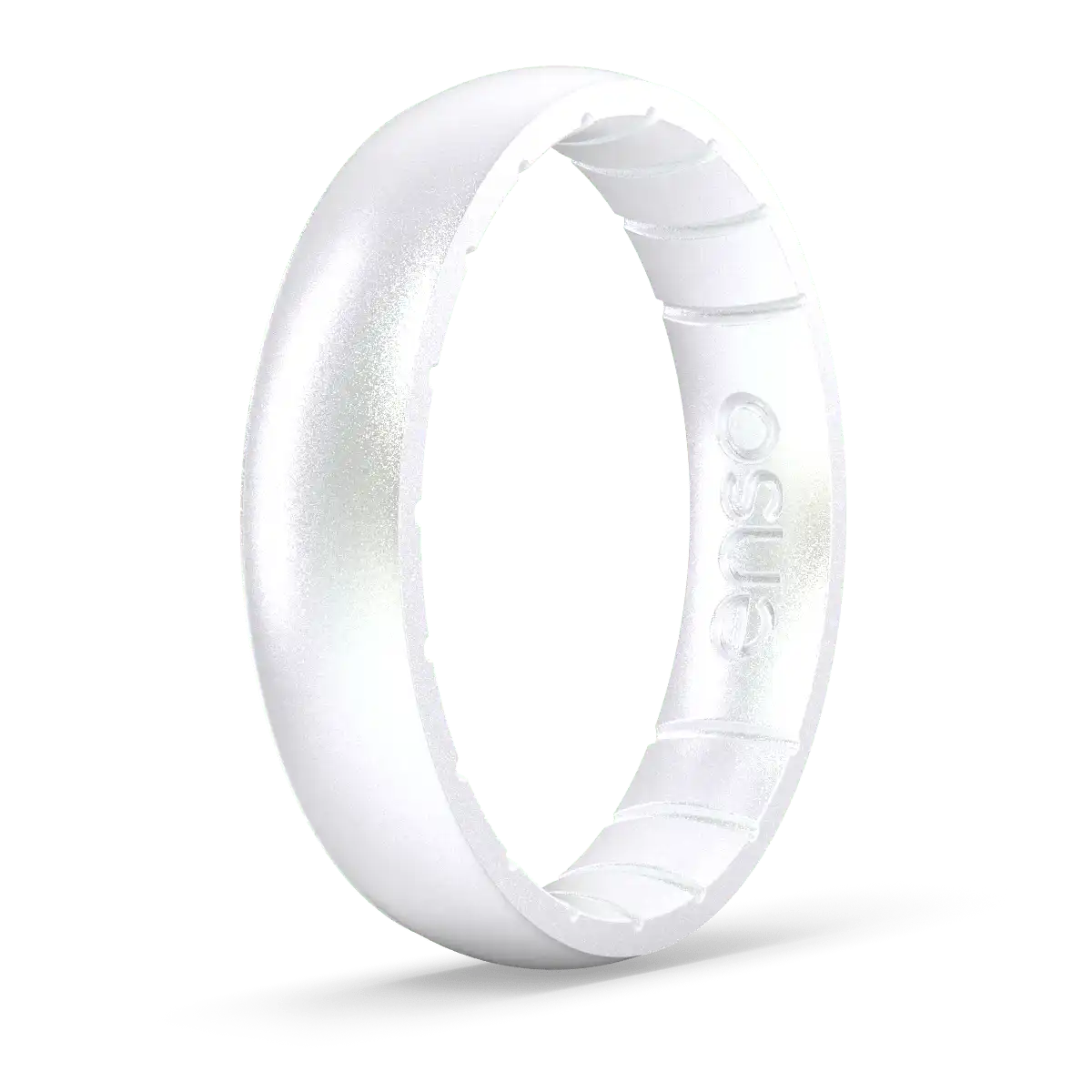 Thin Elements Ring - Pearl