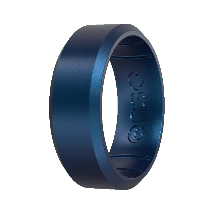 Elements Bevel Ring - Cobalt