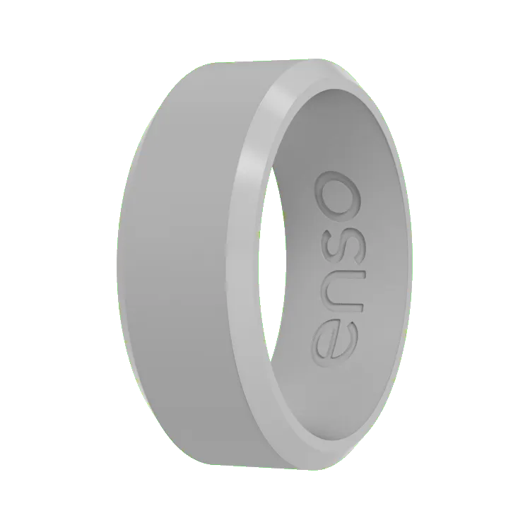 Bevel Ring - Misty Gray