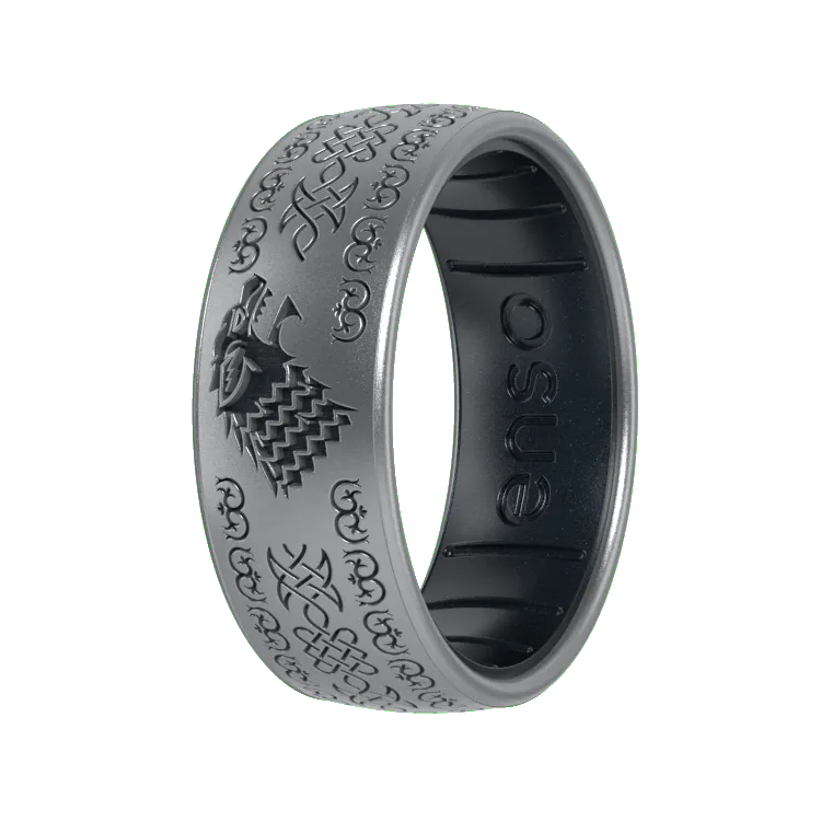 House Stark Game of Thrones Ring - Silver