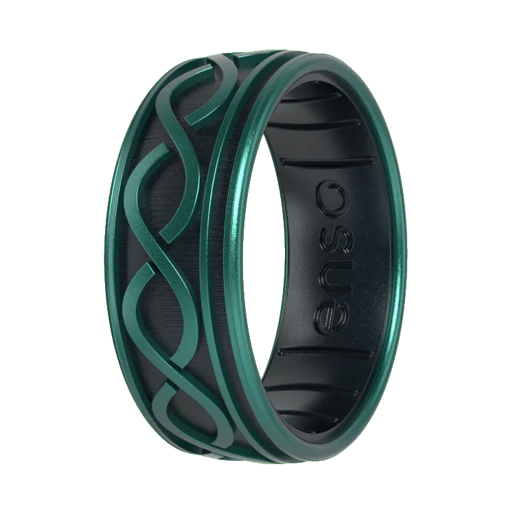 Aragorn's Devotion The Lord of the Rings Ring - Emerald