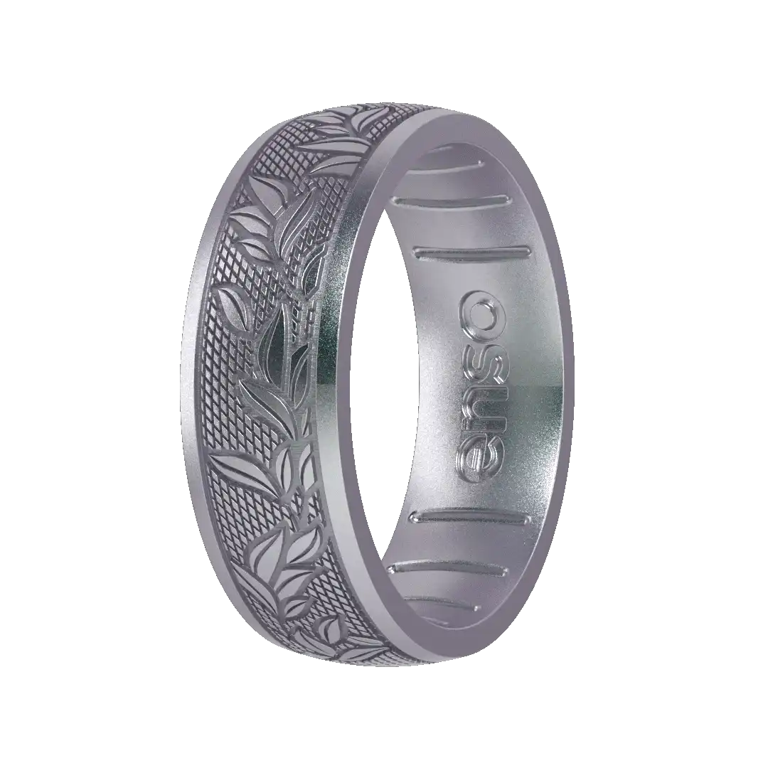 Laurel Ring - Icy Silver