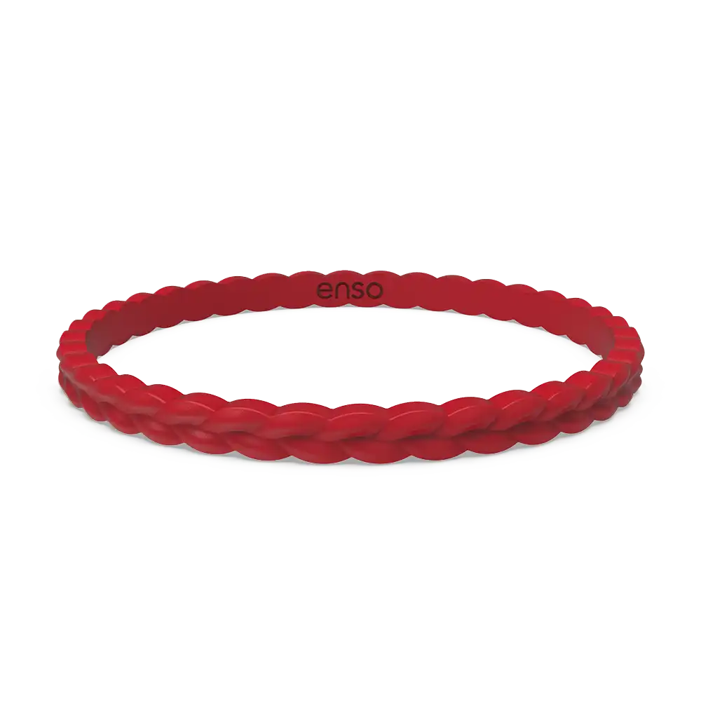 Weave Bracelet - Red
