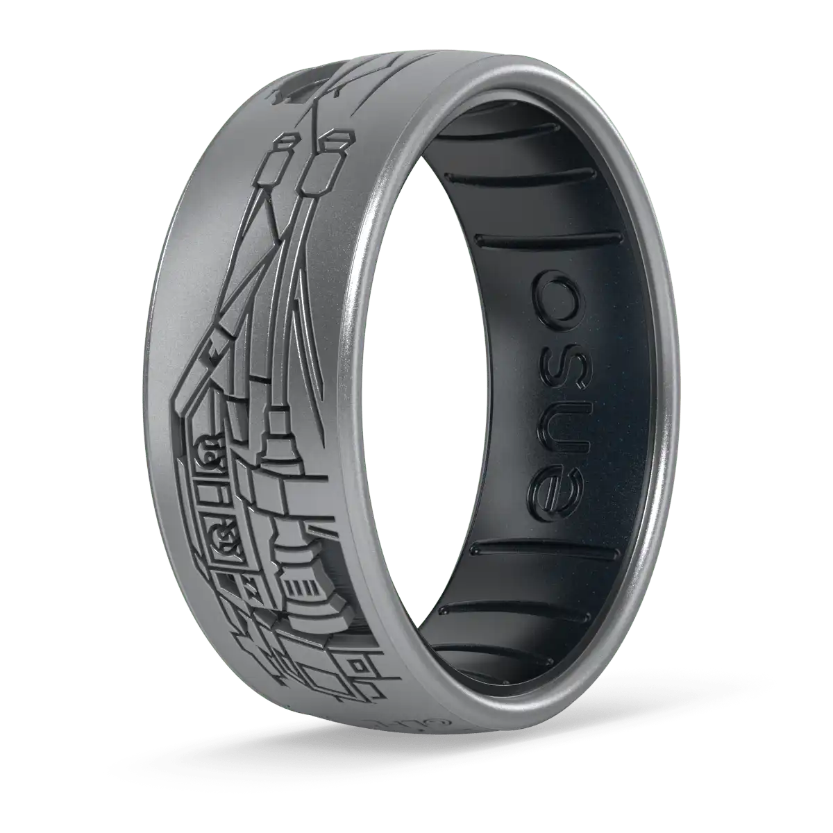 Battle of Hoth Star Wars™ Ring - Silver