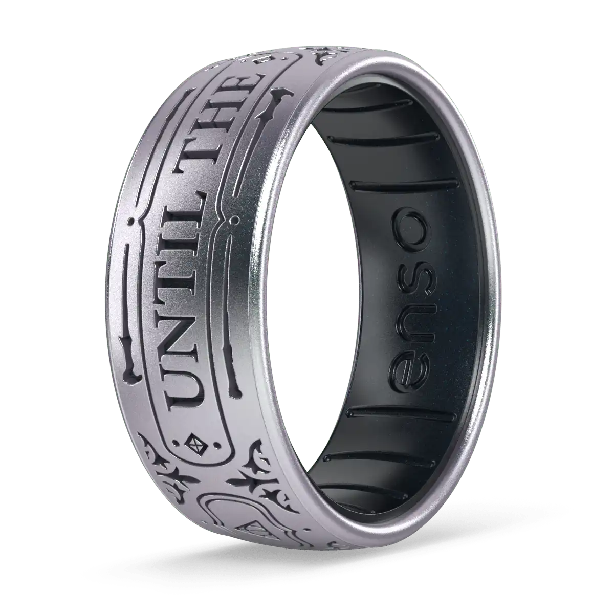 Until The Very End Harry Potter Ring - Icy Silver