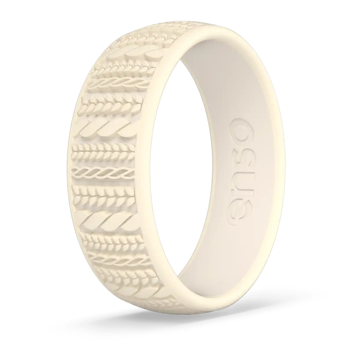 Chunky Sweater Ring - Cream