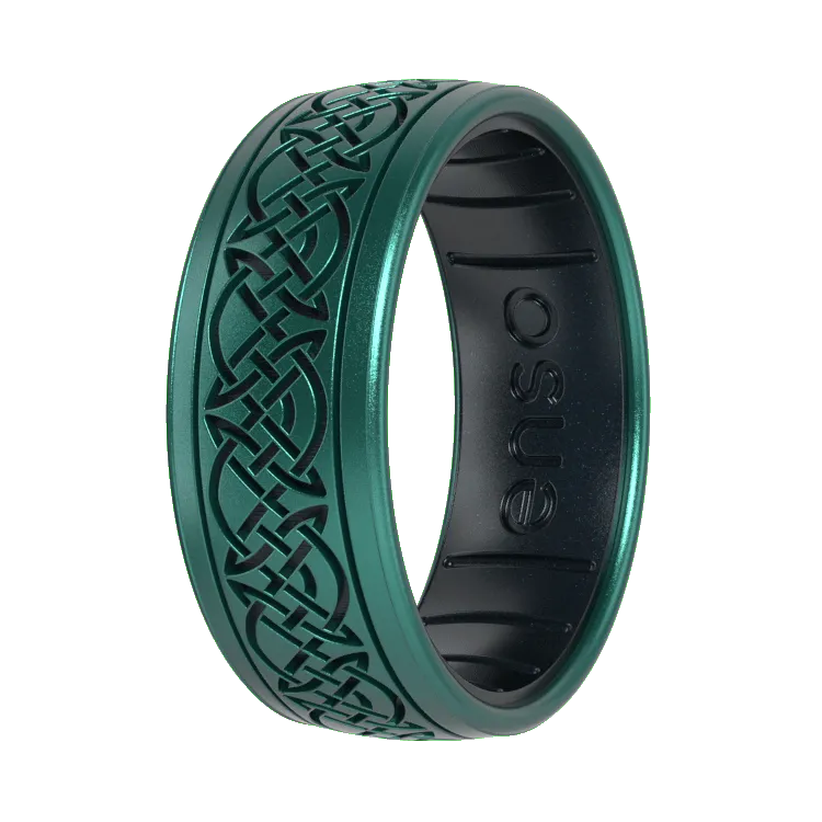 Knots of Rohan The Lord of the Rings Ring - Emerald