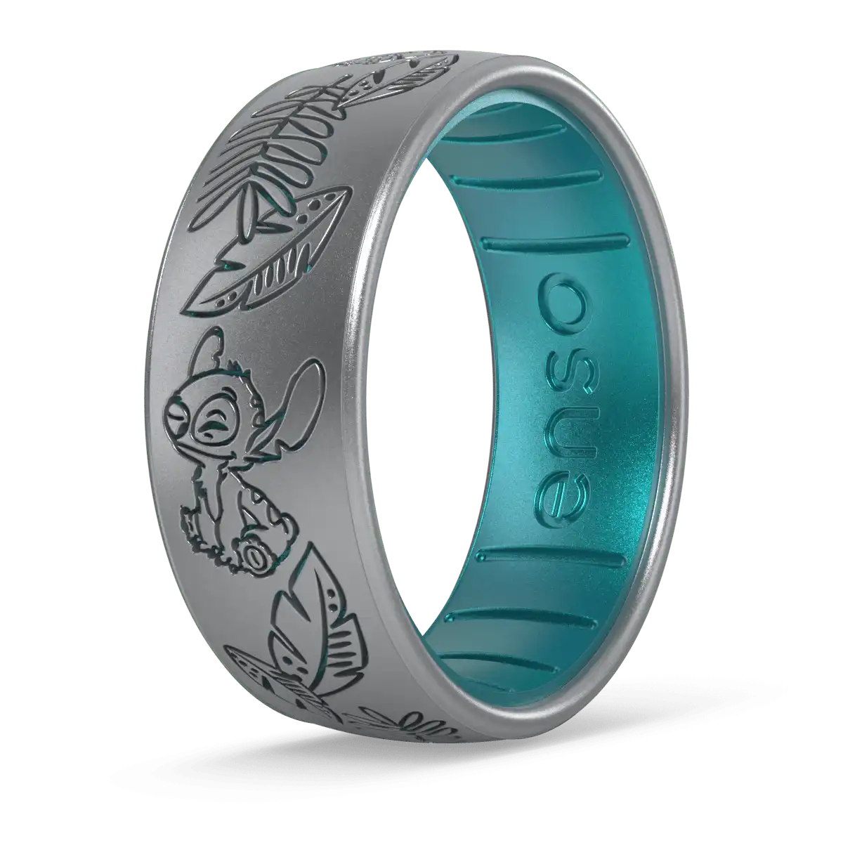 Stitch Kiss Lilo & Stitch Disney Ring - Silver