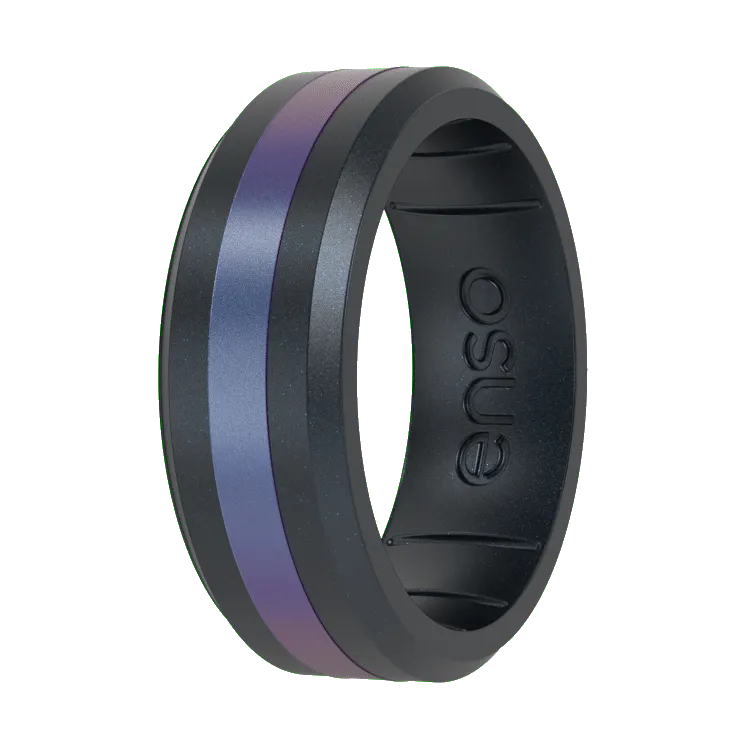 Axis Ring - Black Pearl & Mermaid