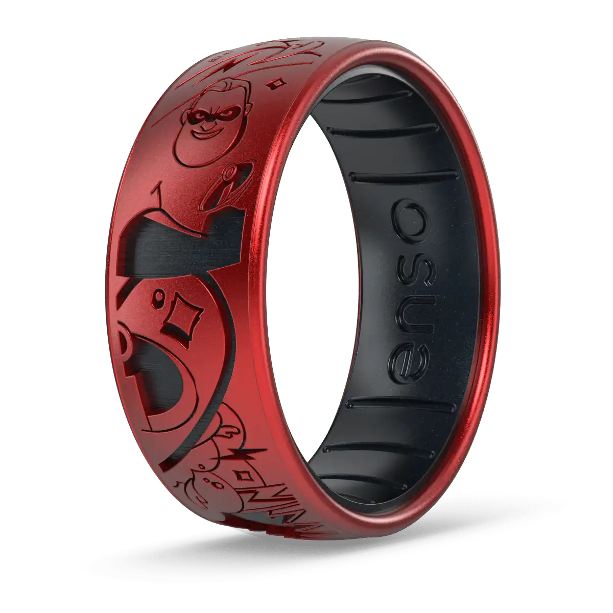 Mr. Incredible Inseparable Pixar Ring - Ruby
