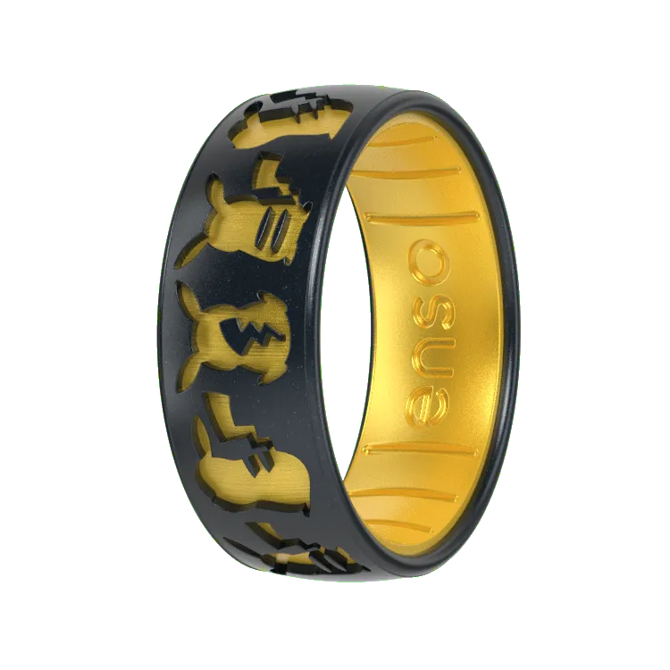 Electric State of Mind Pokémon Ring - Black Pearl