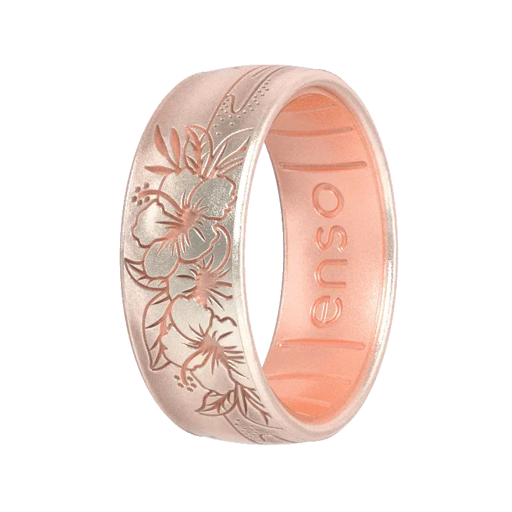 Hibiscus Beach Ring - Unicorn