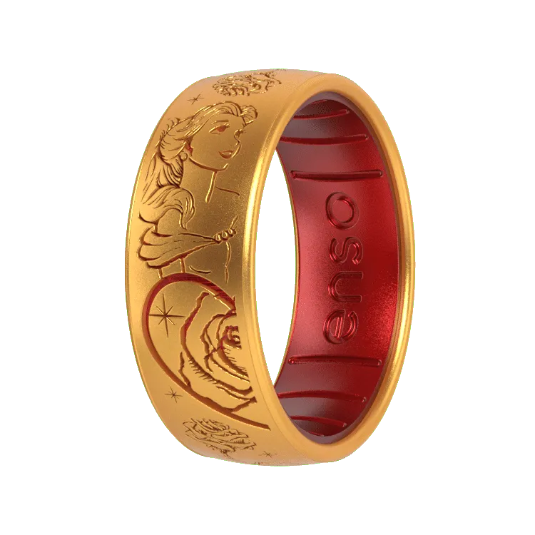 Belle Inseparable Disney Ring - Gold