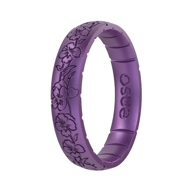 February Birth Flower Ring