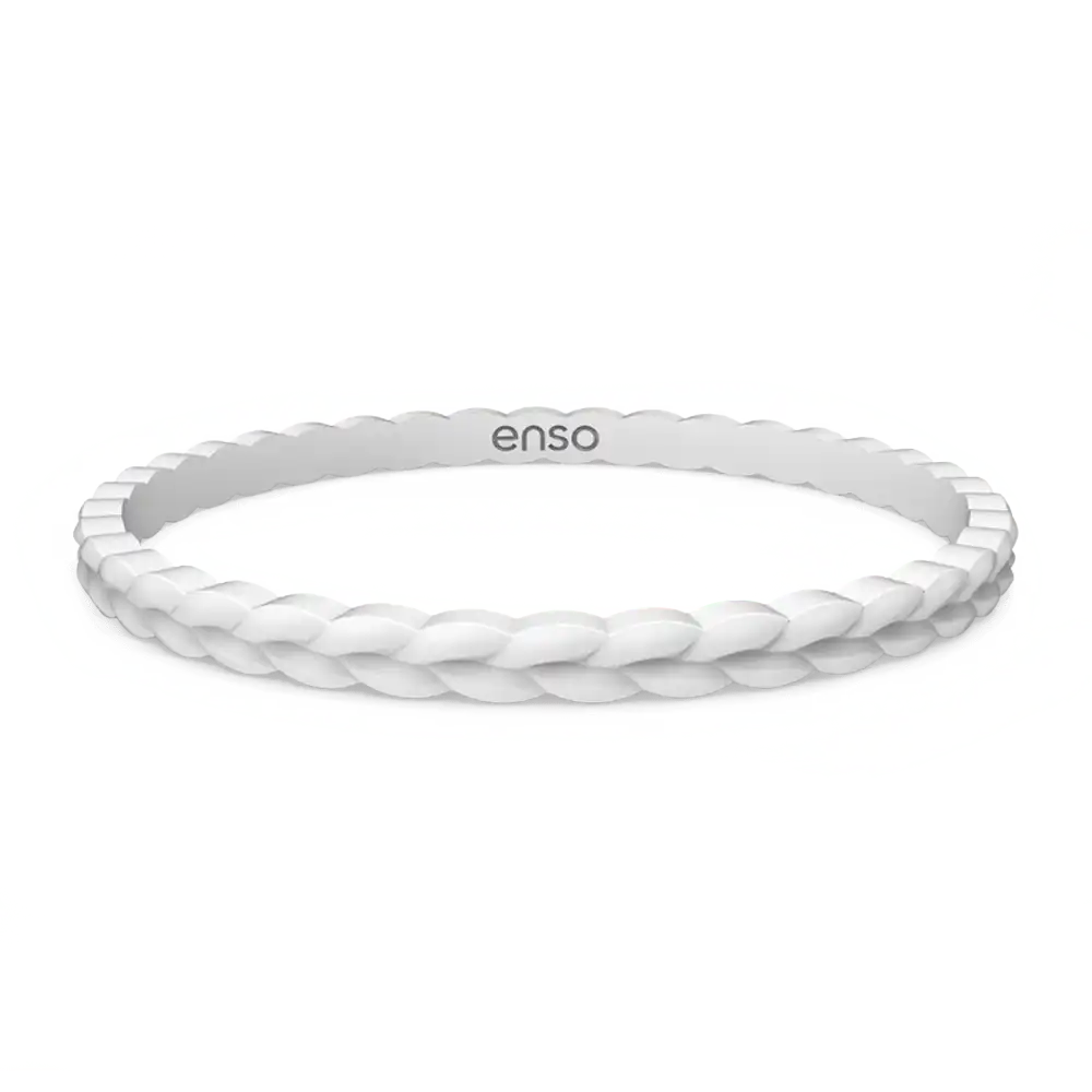 Weave Bracelet - White