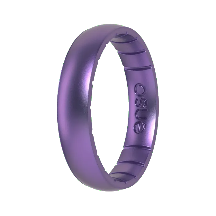 Thin Aura Ring - Astral Lilac