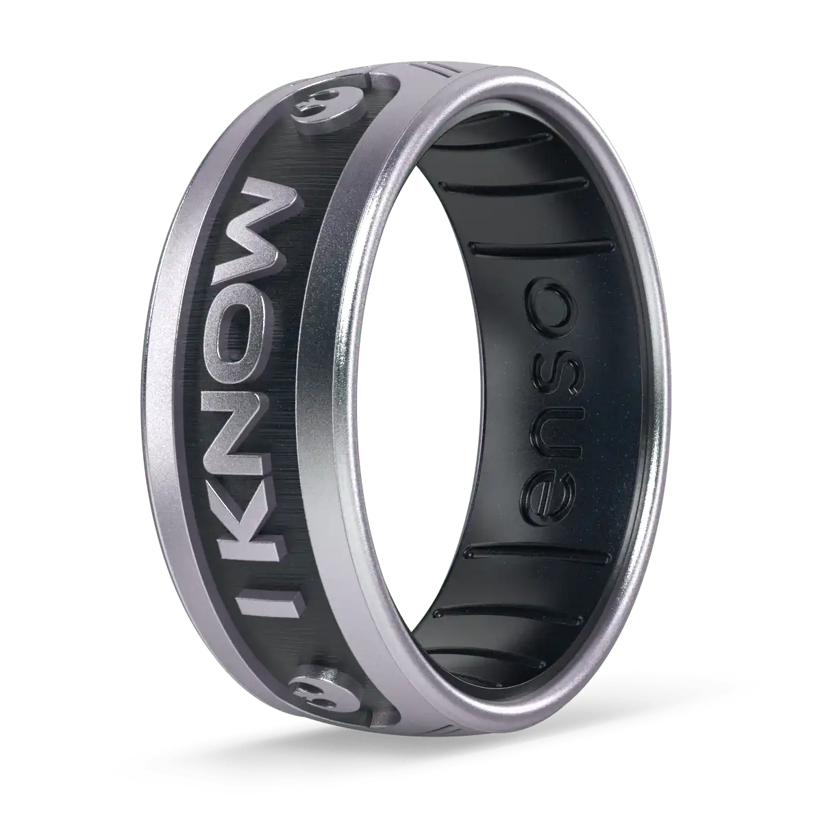 I Know (English) Star Wars™ Ring - Icy Silver