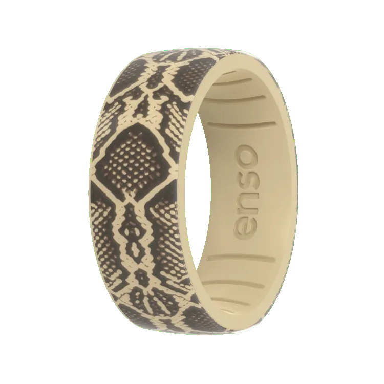 Animal Print Ring - Snake Scales
