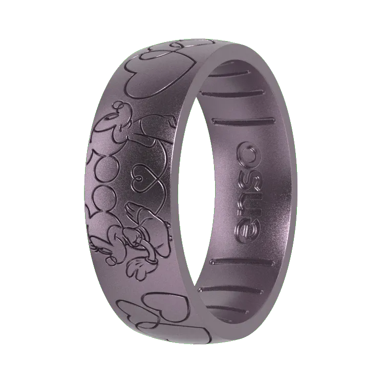 Mickey Sweethearts Disney Ring - Soft Plum