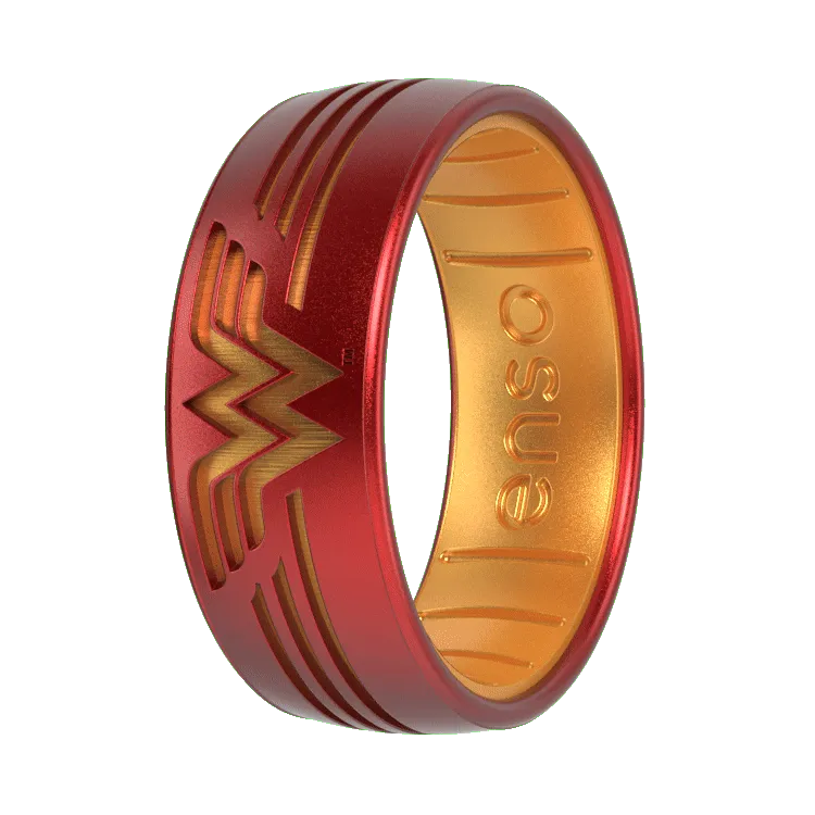 Wonder Woman DC Ring - Ruby