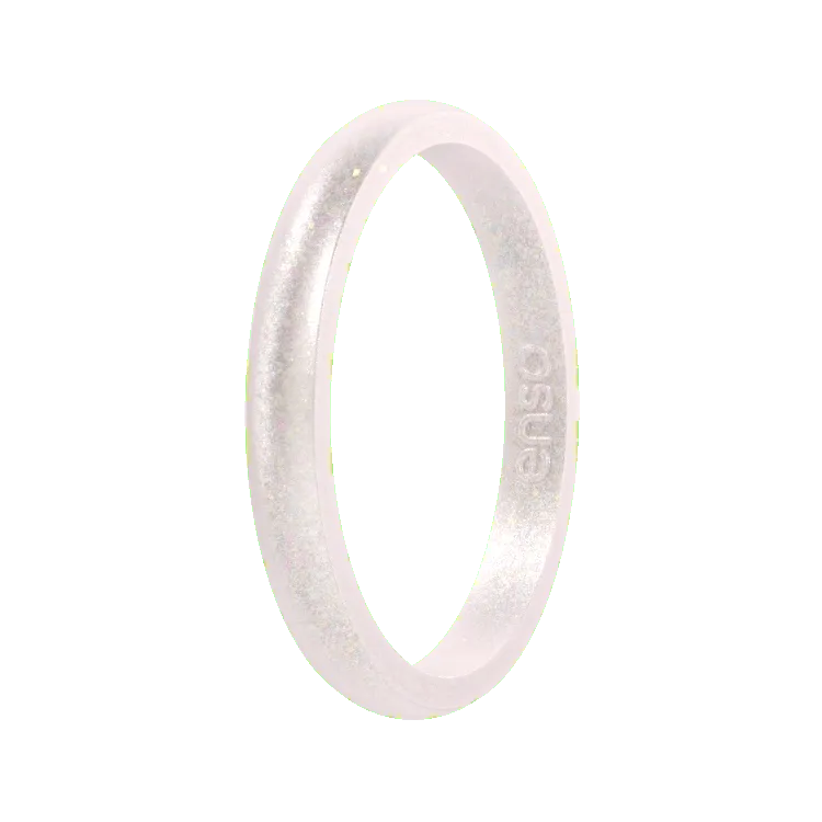 Halo Birthstone Ring - Opal