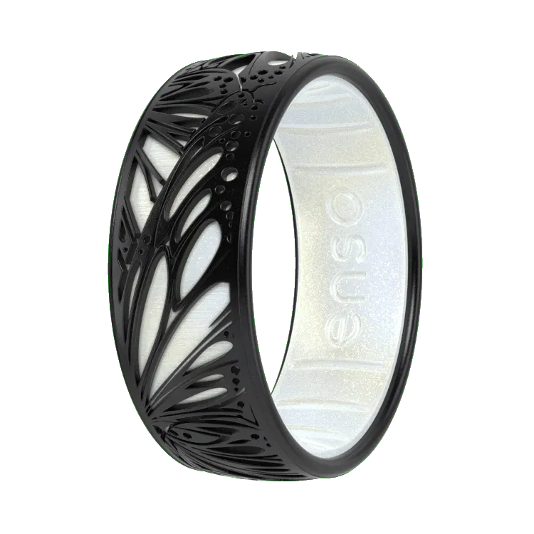 Butterfly Wings Ring - Midnight