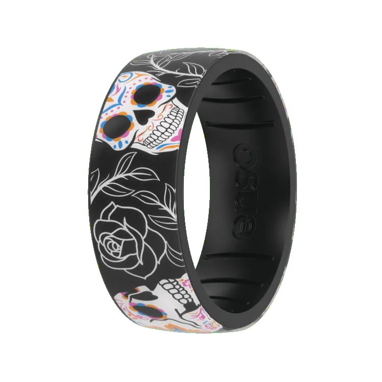 Vined Veil Ring - Black