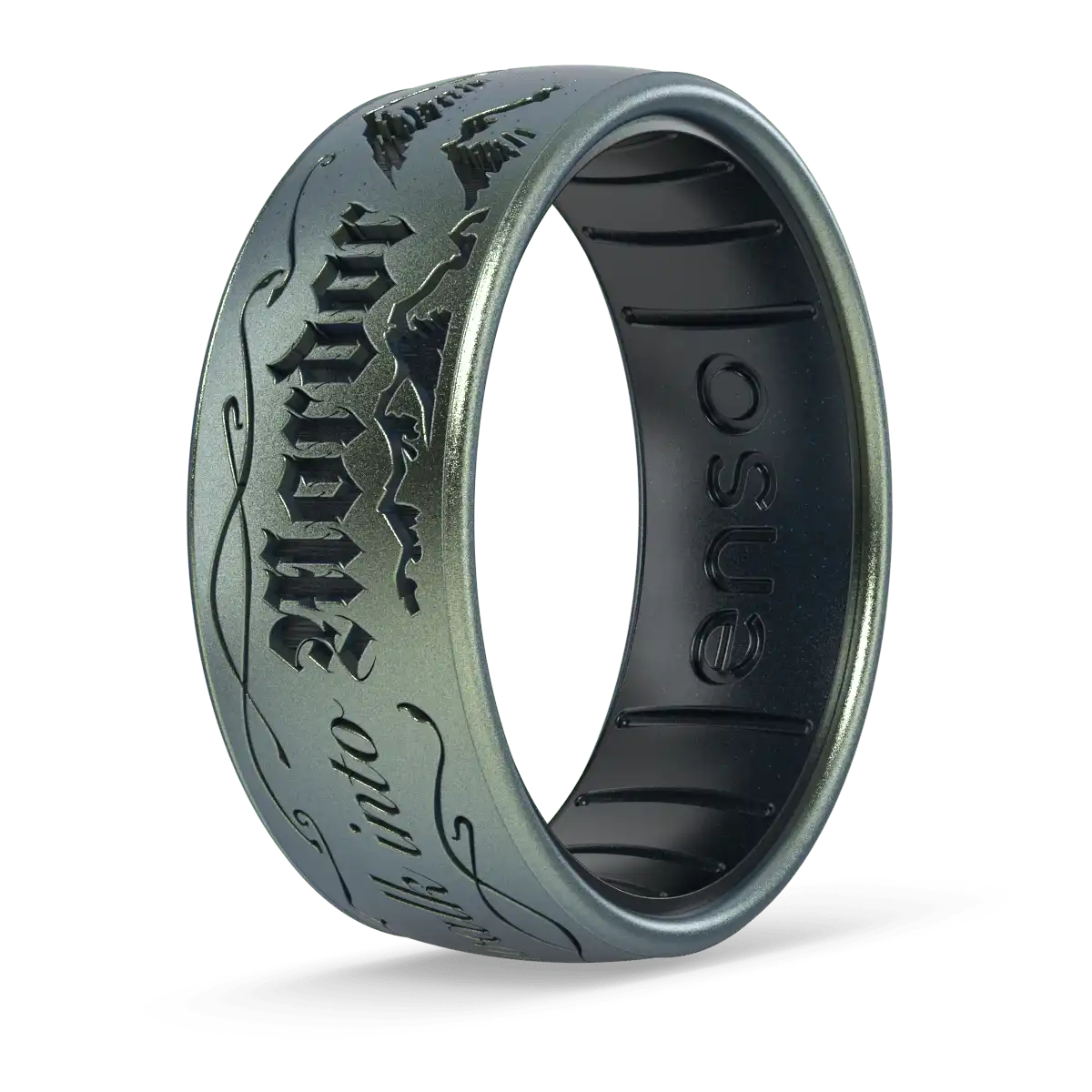 Walk Into Mordor The Lord of the Rings Ring - Volcanic Ash