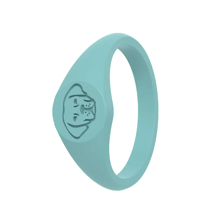 Lab Small Signet Ring