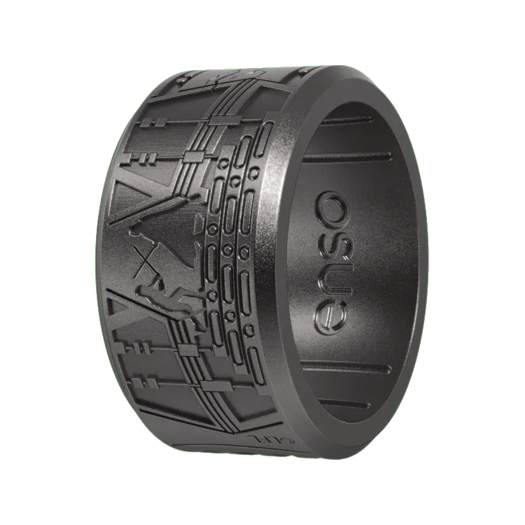 Power of the Dark Side Star Wars™ Ring - Platinum