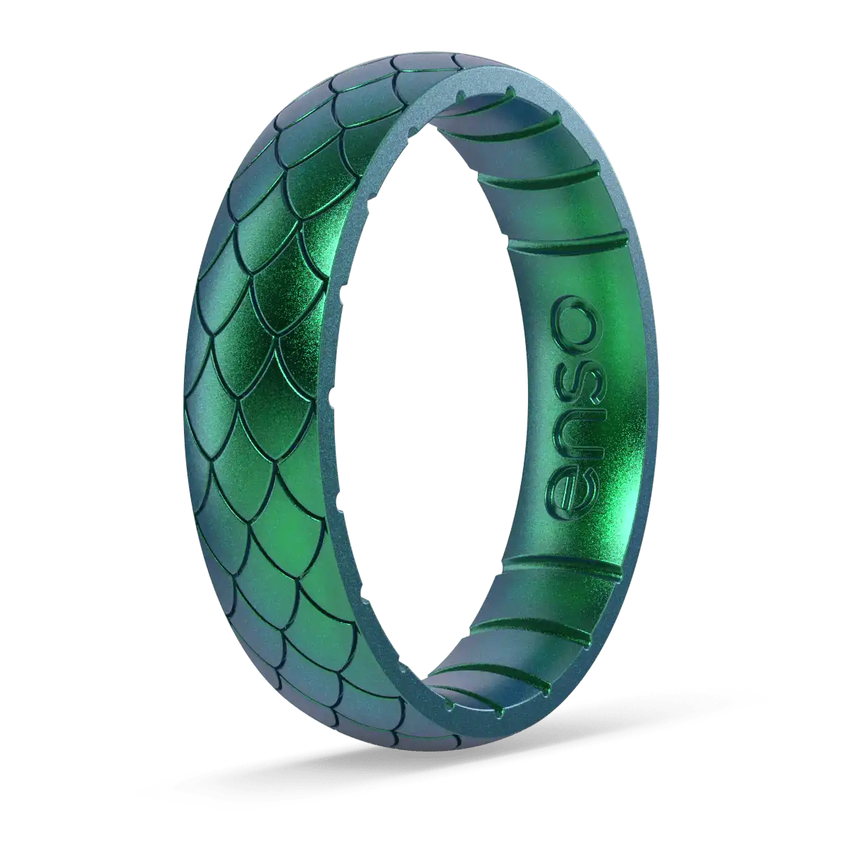 Thin Dragon Scale Ring - Dragon