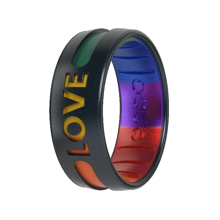 The Love Ring - Black Pearl