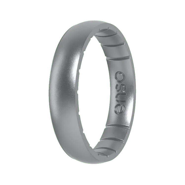 Thin Elements Ring - Silver