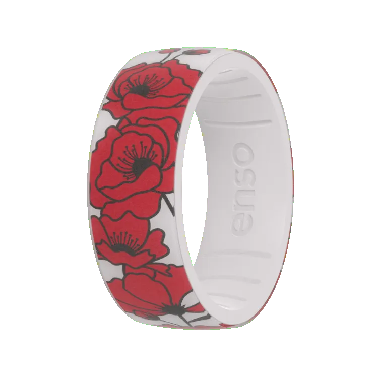 Crimson Poppies Ring - Crimson Poppies