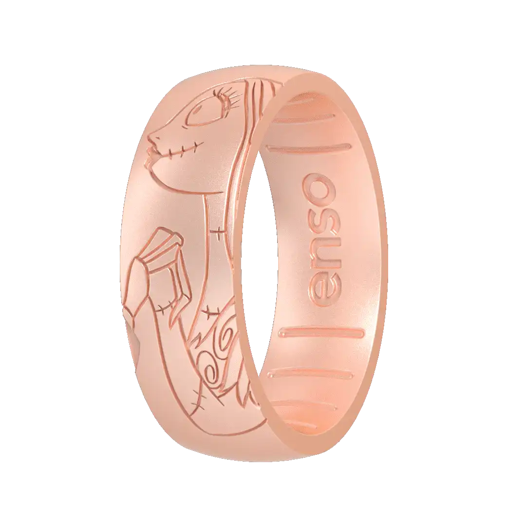 Sally Forever & Always Nightmare Before Christmas Ring - Rose Gold