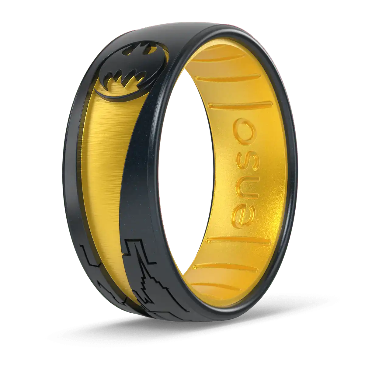 Batman Signal DC Ring - Black Pearl